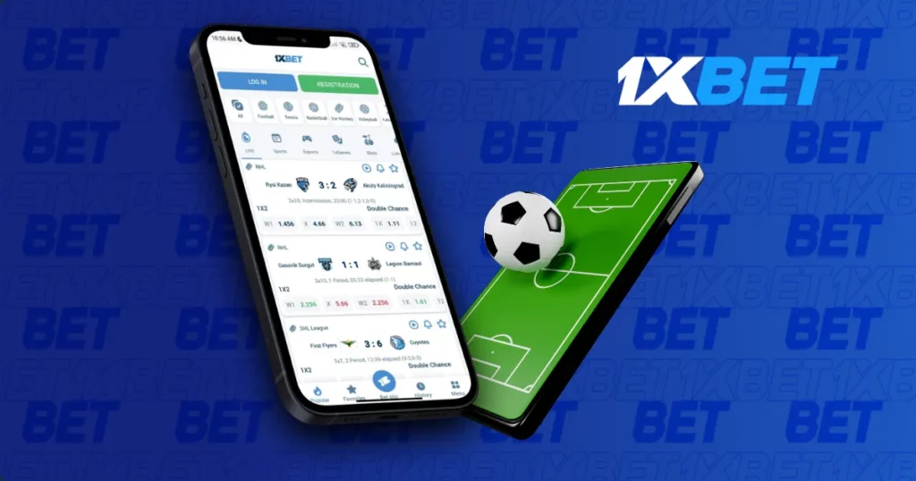 Aplikasi seluler 1xBet untuk taruhan olahraga