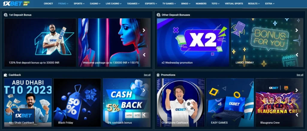 Penawaran bonus dari 1xBet Indonesia