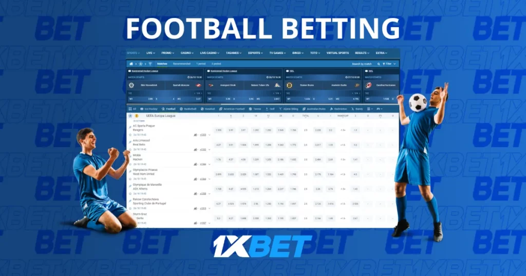 Football Betting at 1xBet Indonesia