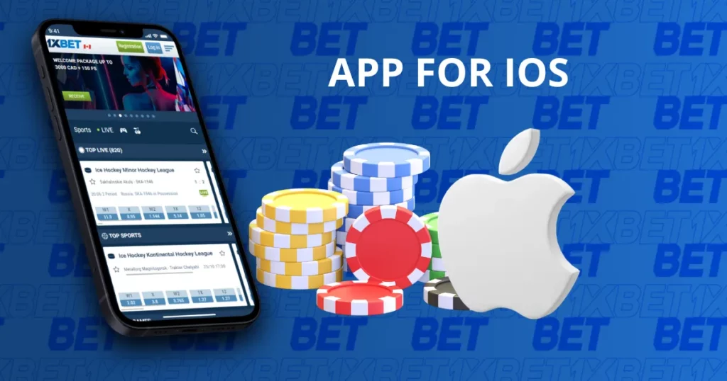 Mobile betting and gaming app for iOS by 1xBet Indonesia