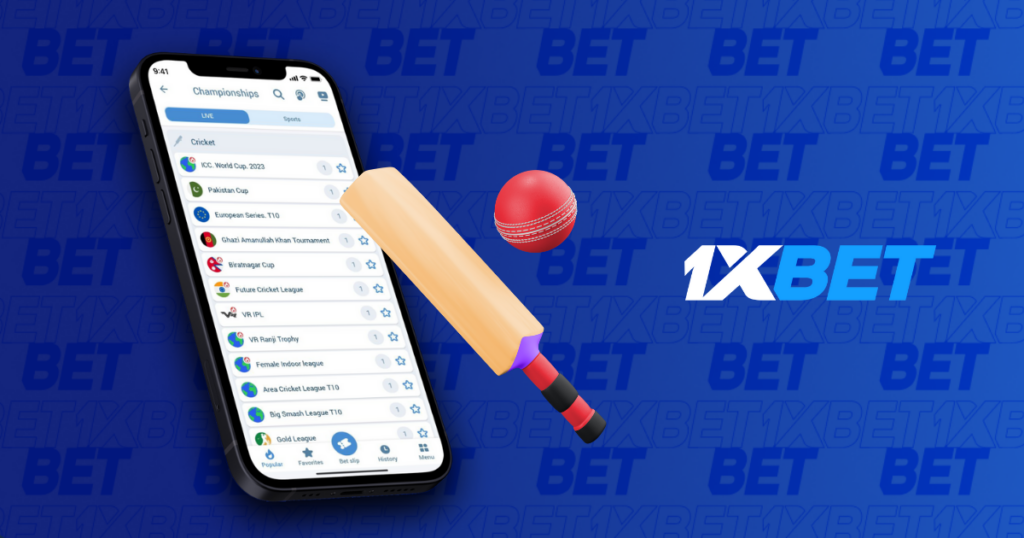 1xBet Cricket betting