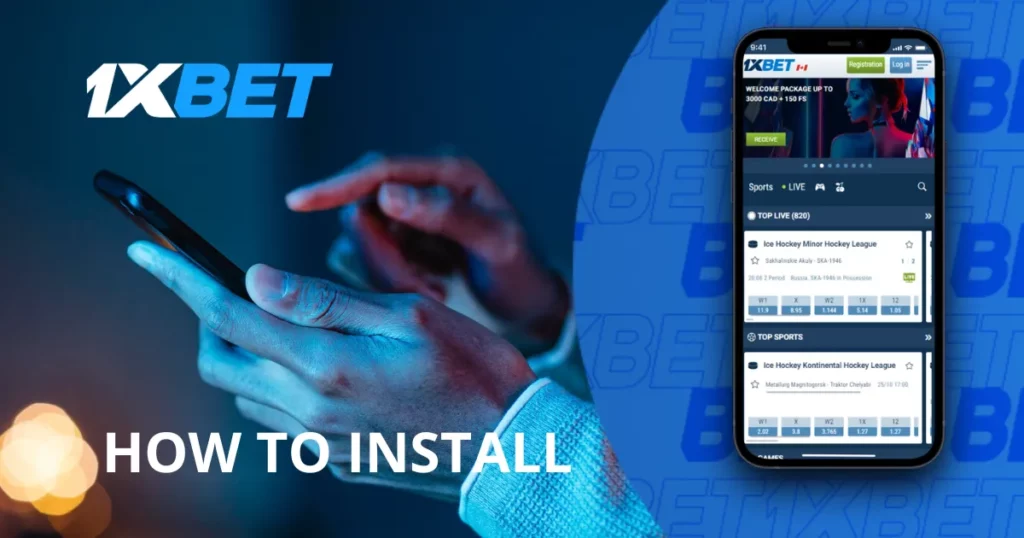 Downloading and installing the mobile app for Android from 1xBet Indonesia