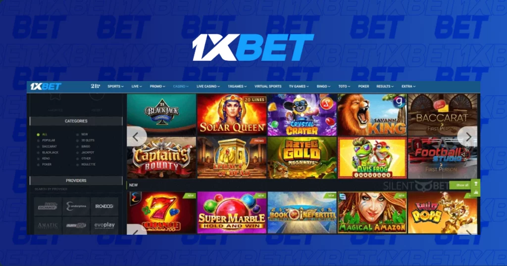Slot Online di 1XBET
