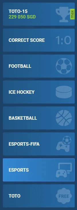 Berbagai Permainan TOTO 1XBet